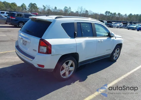 2014 Jeep Compass High Altitude z USA, uszkodzony, nr VIN 1C4NJCEA0ED732005